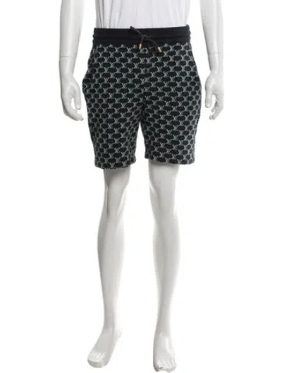 Pre-owned Louis Vuitton 2024 Jogger Shorts In Black