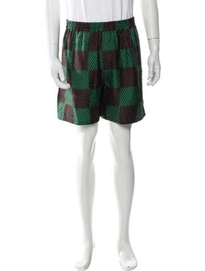 Pre-owned Louis Vuitton 2024 Jogger Shorts In Green