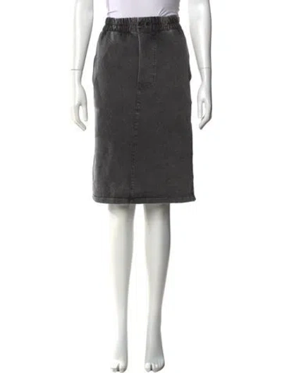 Pre-owned Louis Vuitton 2024 Knee-length Skirt In Black