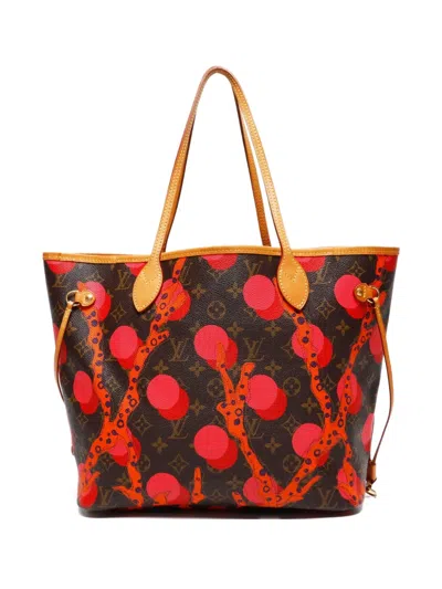 Pre-owned Louis Vuitton 2024 La Mage Neverfull Handbag In Brown