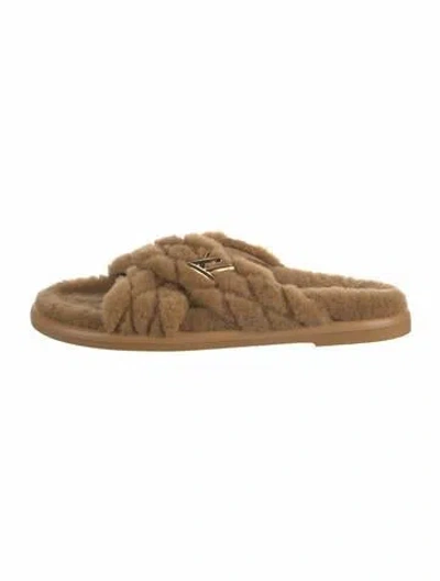 Pre-owned Louis Vuitton 2024 Lv Bliss Comfort Mule Slides In Brown