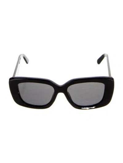 Pre-owned Louis Vuitton 2024 Lv Circle Large Sunglasses In Black