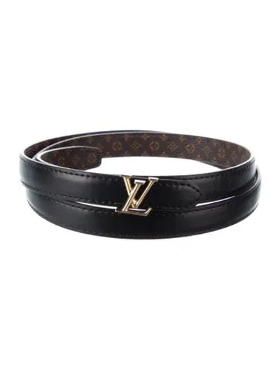 Pre-owned Louis Vuitton 2024 Lv Monogram Belt In Brown