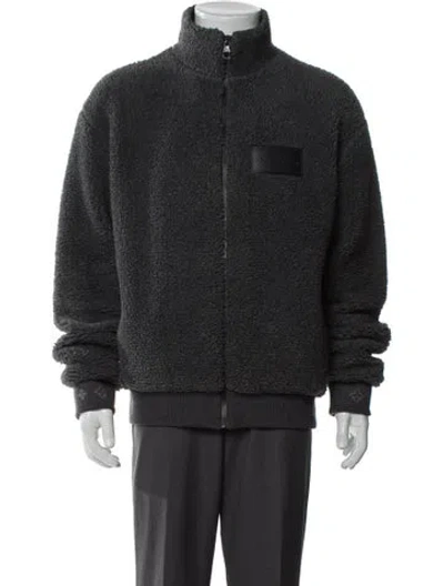 Pre-owned Louis Vuitton 2024 Lv Monogram Jacket In Gray
