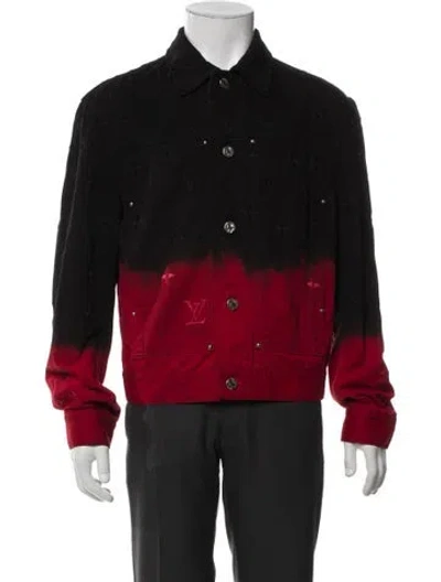 Pre-owned Louis Vuitton 2024 Lv Monogram Peacoat In Black