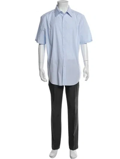 Pre-owned Louis Vuitton 2024 Lv Monogram Shirt In Blue