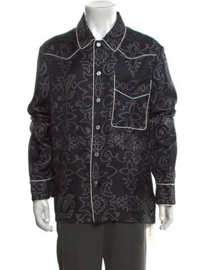 Pre-owned Louis Vuitton 2024 Lv Monogram Shirt In Multi