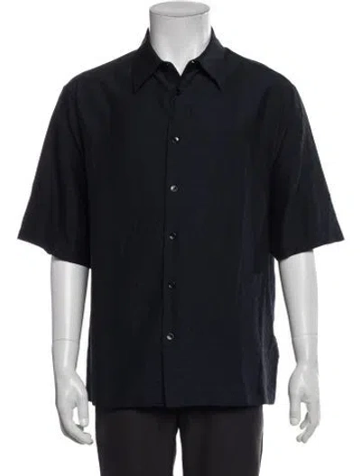 Pre-owned Louis Vuitton 2024 Lv Monogram Shirt W/ Tags In Blue