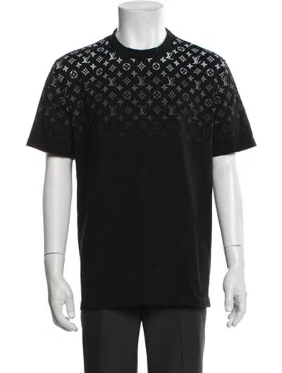 Pre-owned Louis Vuitton 2024 Lv Monogram T-shirt In Black