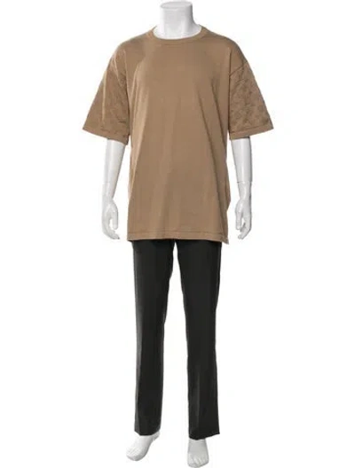 Pre-owned Louis Vuitton 2024 Lv Monogram T-shirt In Neutral