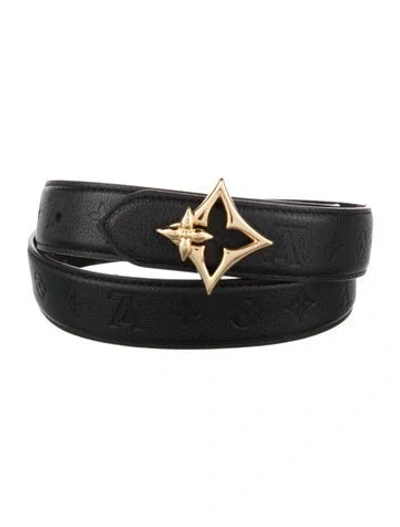 Pre-owned Louis Vuitton 2024 Lv Monogram Waist Belt In Brown
