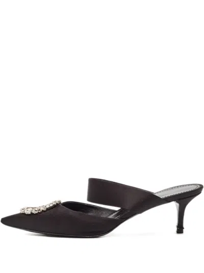 Pre-owned Louis Vuitton 2024 Madeleine Mules In Black