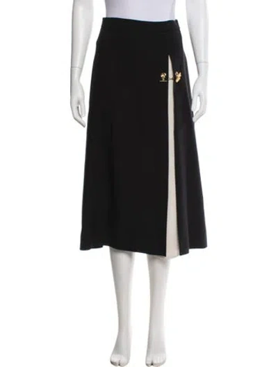 Pre-owned Louis Vuitton 2024 Midi Length Skirt