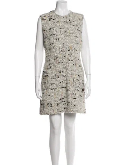 Pre-owned Louis Vuitton 2024 Mini Dress In White