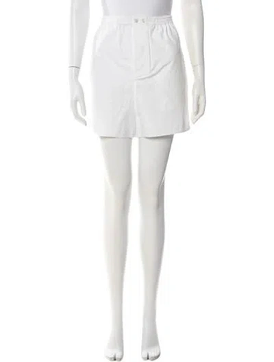 Pre-owned Louis Vuitton 2024 Mini Shorts In White
