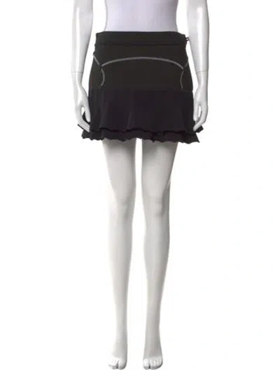 Pre-owned Louis Vuitton 2024 Mini Skirt In Black