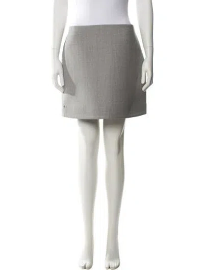 Pre-owned Louis Vuitton 2024 Mini Skirt W/ Tags In Gray