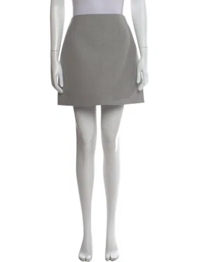Pre-owned Louis Vuitton 2024 Mini Skirt W/ Tags In Gray