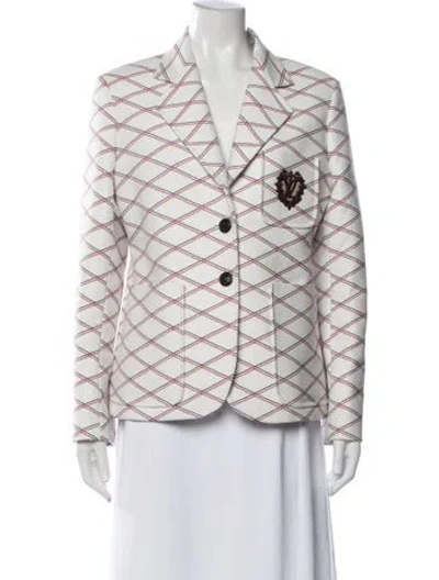 Pre-owned Louis Vuitton 2024 Patterned Blazer In Multicolor
