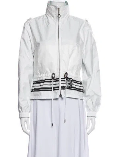 Pre-owned Louis Vuitton 2024 Reversible Jacket W/ Tags In Silver