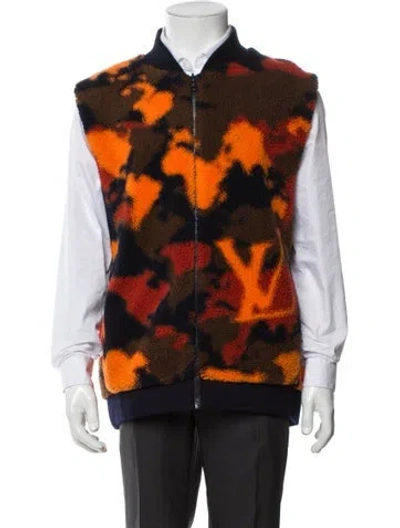 Pre-owned Louis Vuitton 2024 Reversible Vest In Orange