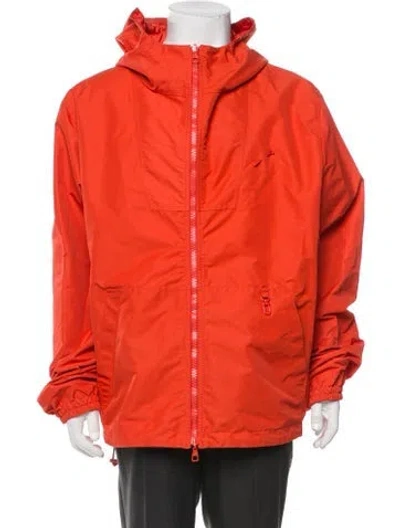 Pre-owned Louis Vuitton 2024 Reversible Windbreaker In Orange