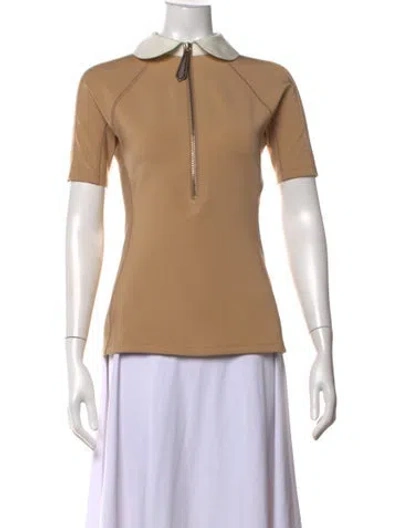 Pre-owned Louis Vuitton 2024 Short Sleeve Polo In Neutrals