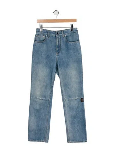 Pre-owned Louis Vuitton 2024 Straight Leg Jeans In Blue