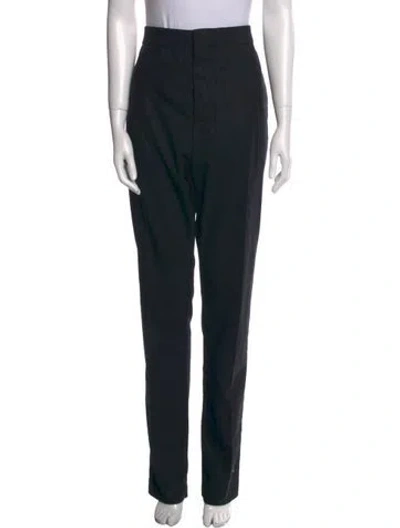 Pre-owned Louis Vuitton 2024 Straight Leg Pants In Black