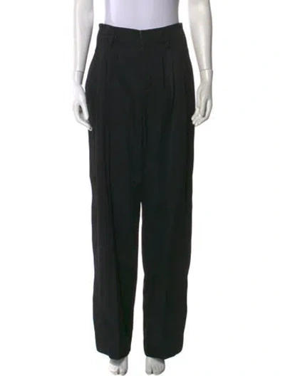 Pre-owned Louis Vuitton 2024 Straight Leg Pants In Black