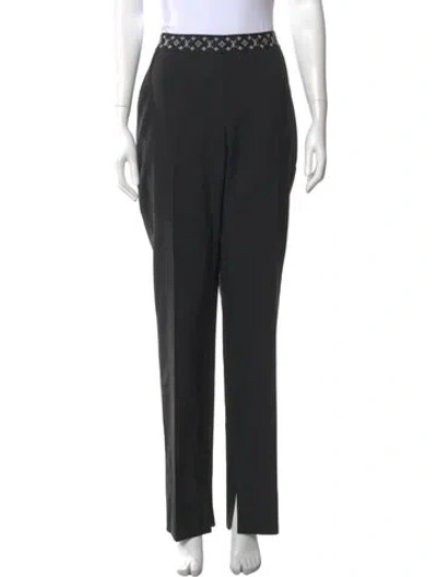 Pre-owned Louis Vuitton 2024 Straight Leg Pants In Black
