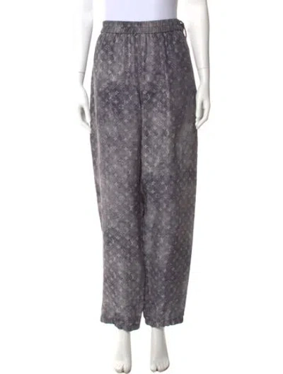 Pre-owned Louis Vuitton 2024 Straight Leg Pants W/ Tags In Gray