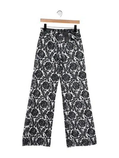 Pre-owned Louis Vuitton 2024 Wide Leg Jeans W/ Tags In Black