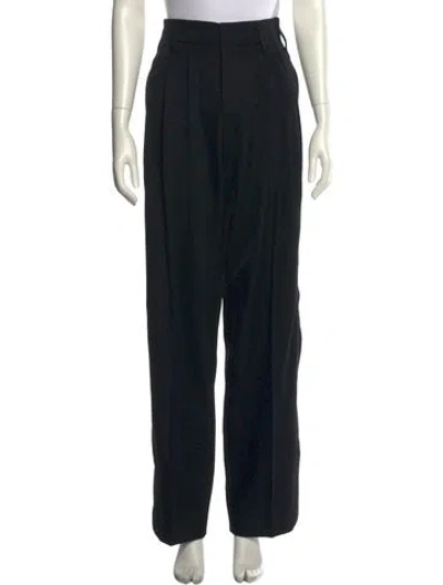 Pre-owned Louis Vuitton 2024 Wide Leg Pants In Black