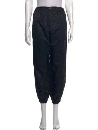 Pre-owned Louis Vuitton 2024 Wide Leg Pants In Black