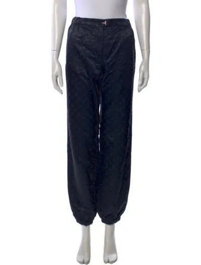 Pre-owned Louis Vuitton 2024 Wide Leg Pants In Blue