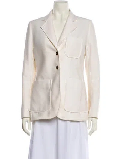 Pre-owned Louis Vuitton 2024 Wool Blazer In Neutral