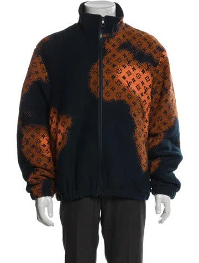 Pre-owned Louis Vuitton 2024 Wool Jacket In Blue