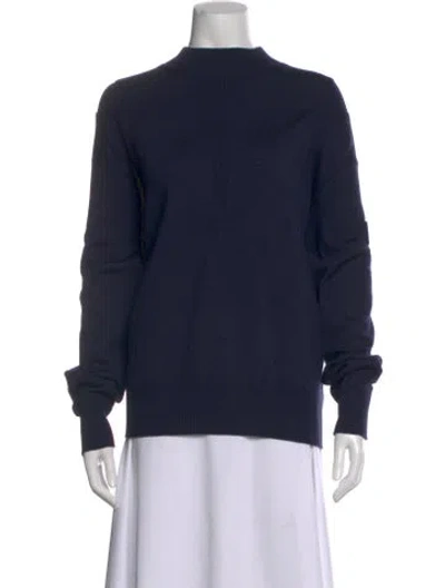 Pre-owned Louis Vuitton 2024 Wool Sweater W/ Tags In Blue
