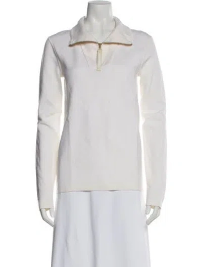 Pre-owned Louis Vuitton 2024 Wool Sweater In White