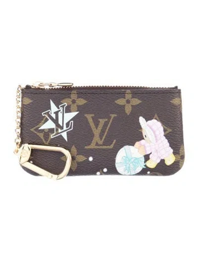 Pre-owned Louis Vuitton 2024-2025 Lv Monogram Wallet In Brown