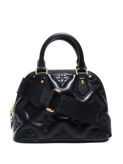 Pre-owned Louis Vuitton 2025 Alma Bb Handbag In Black
