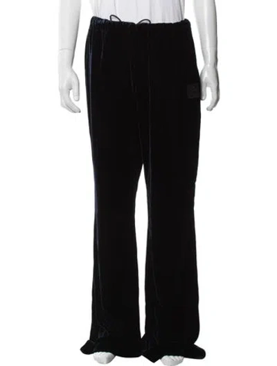 Pre-owned Louis Vuitton 2025 Beaded Accents Pajama Bottoms W/ Tags In Blue