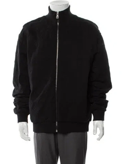 Pre-owned Louis Vuitton 2025 Bomber Jacket In Black