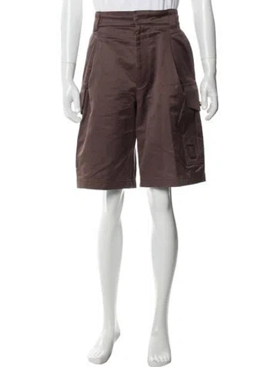 Pre-owned Louis Vuitton 2025 Cargo Shorts In Brown