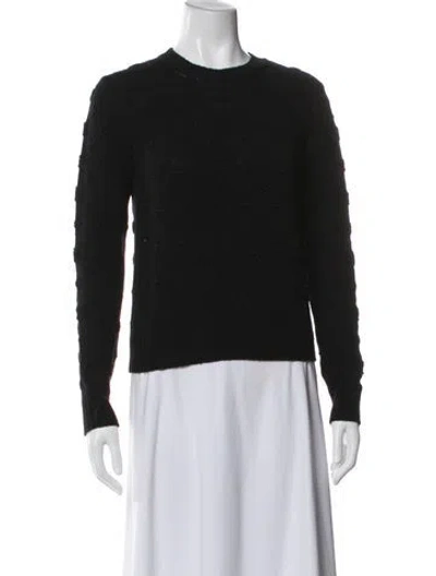 Pre-owned Louis Vuitton 2025 Cashmere Sweater In Black