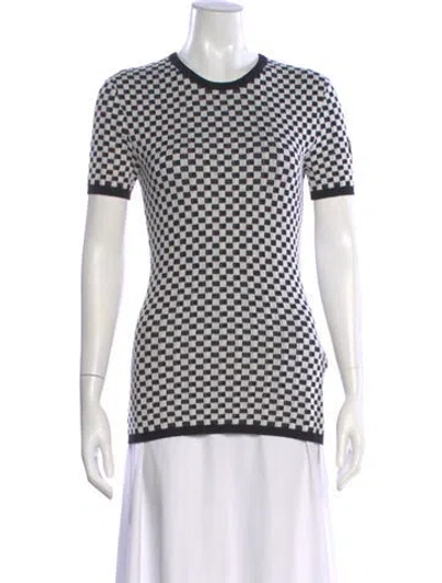 Pre-owned Louis Vuitton 2025 Damier Sweater In Black