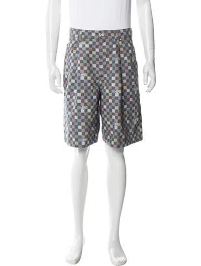 Pre-owned Louis Vuitton 2025 Flat Front Shorts In Neutral