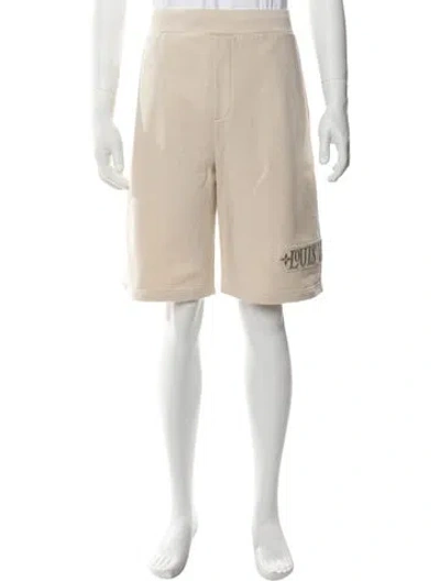 Pre-owned Louis Vuitton 2025 Jogger Shorts In Neutral