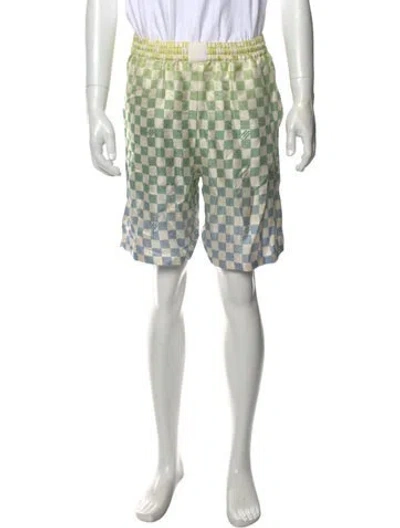 Pre-owned Louis Vuitton 2025 Jogger Shorts In White